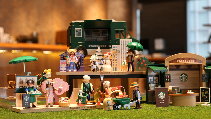 Starbucks Korea Exclusive 2024 Playmobil figures special Starbucks Korea Exclusive 2024 Playmobil figures special