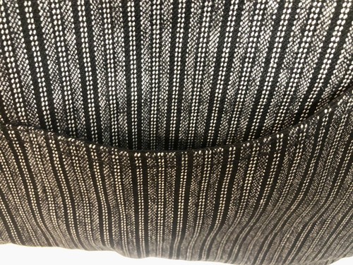 Simon James Cathcart Period Chore Style Waistcoat 44” Black Grey Stripe - Picture 4 of 9