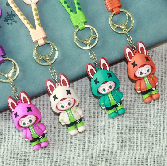 キーホルダー・キーリング Labubu The Monsters Highlight Series Hope Keyring Buy POP MART Labubu HOPE Plush Doll Keychain – Energy Series