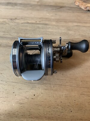 Moulinet De Pêche Au Lancer Abu Garcia Ambassadeur 5600AB Argent - Anti-retour (anti-backlash) - Occasion Très Bon état