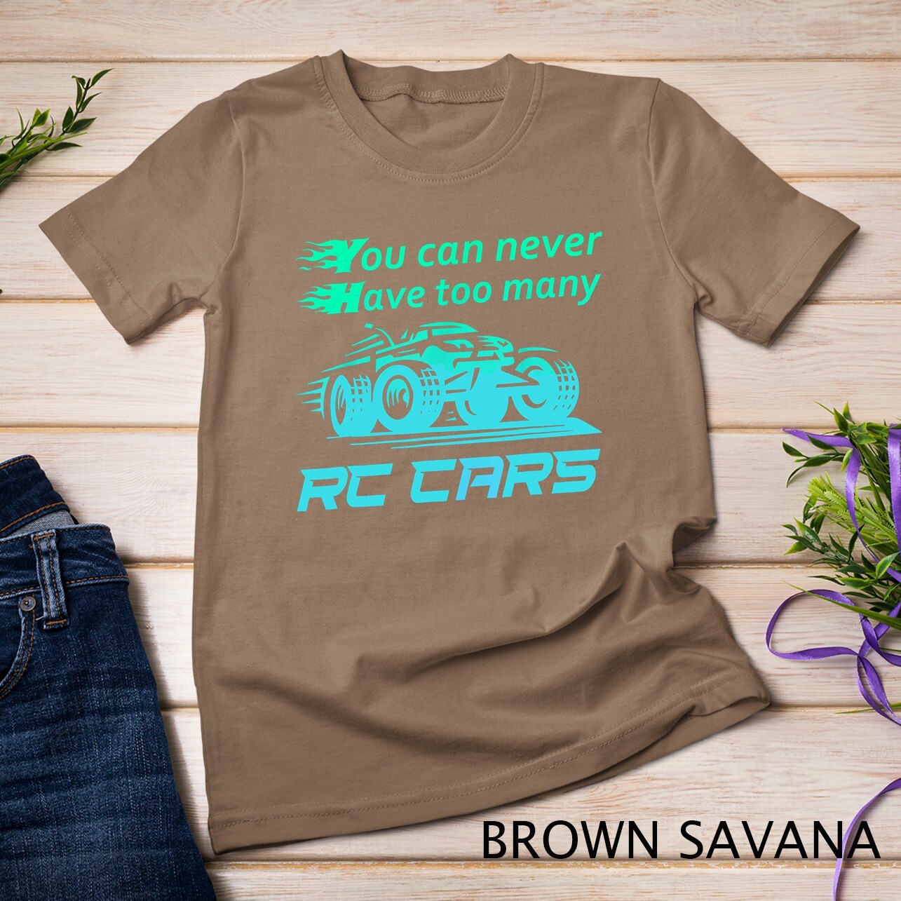 Racing Gift Cool Race Remote Control Car Lovers Unisex T-shirt
