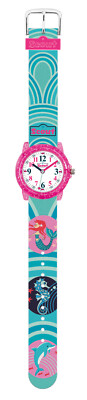 Scout Kinder Uhr Mädchen Armbanduhr 280305036 Motiv Unterwasser Crystal 30mm