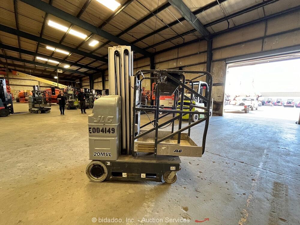 2017 JLG 20 MVL 20' Electric Vertical Mast Lift Personnel Man Aerial