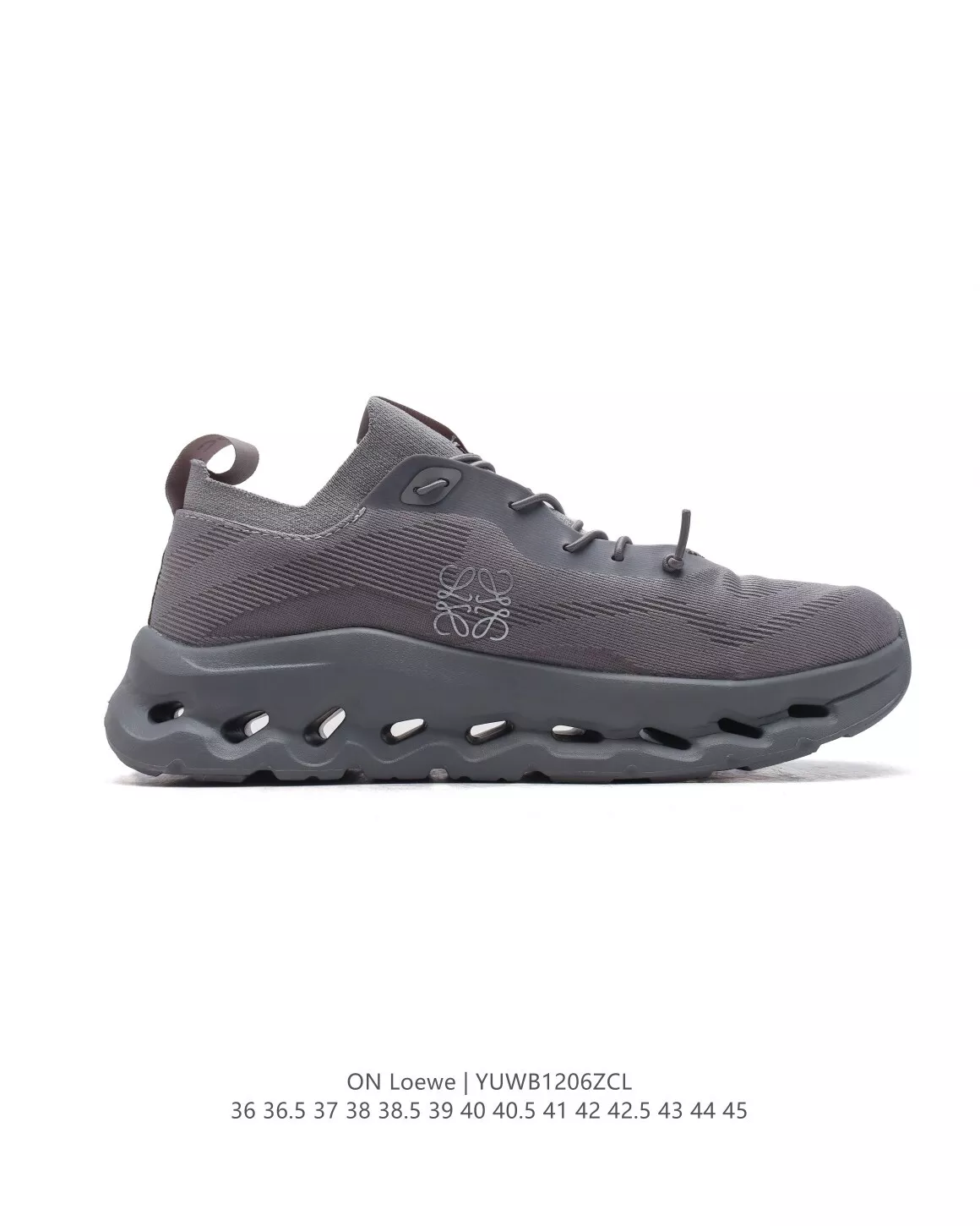 On X LOEWE Chaussures de sport basses légères d'extérieur grises