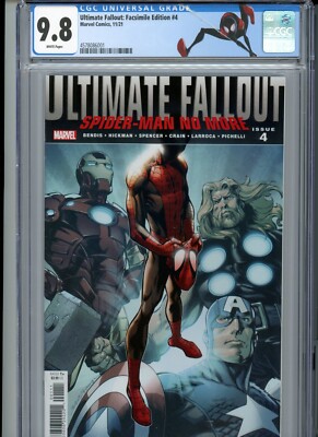 Ultimate Fallout: Facsimile Edition #4 2021 Marvel CGC 9.8 White