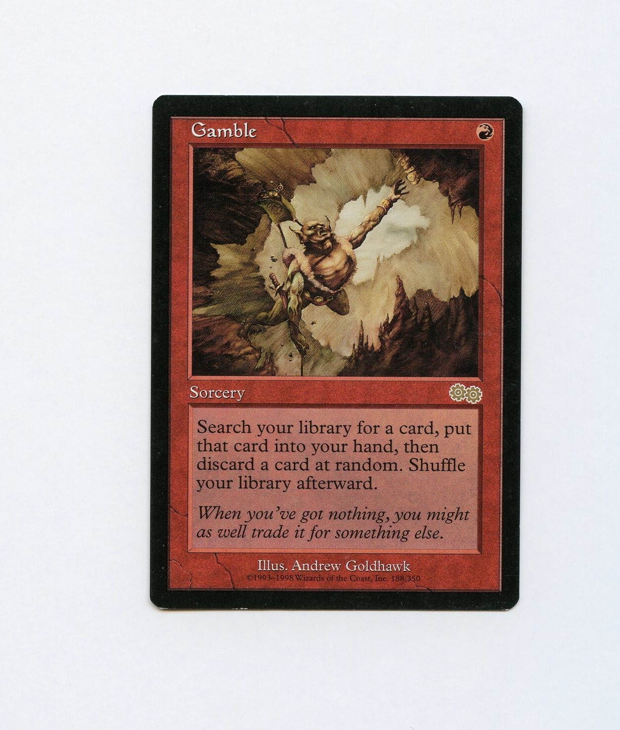 Gamble Urza's Saga LP surface Magic the Gathering MTG  i
