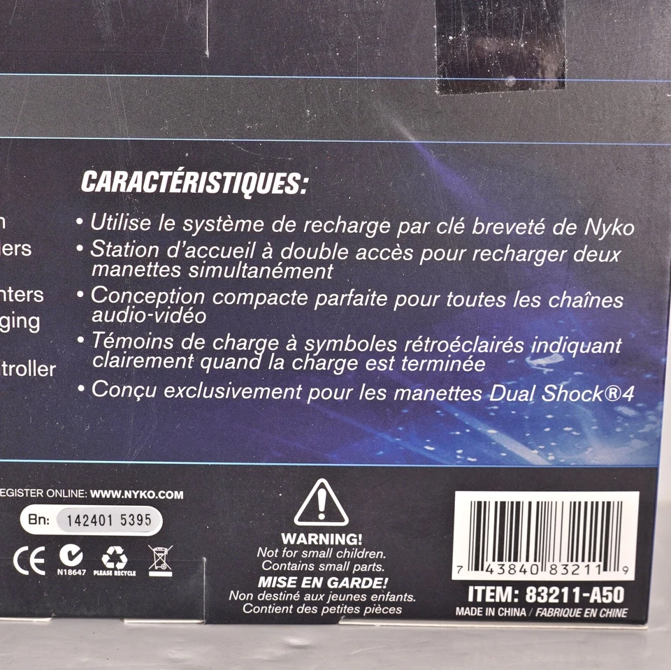 NYKO Dual Playstation 4 USB Charging Base New & Sealed - Image 4 of 4