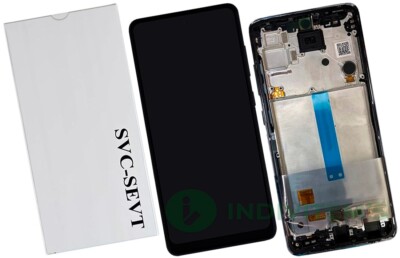 Original OEM Für Samsung Galaxy A52 4G A525 Display Bildschirm LCD +Rahmen
