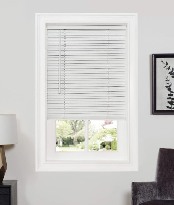 Cordless Deluxe Sundown 1in Horizontal Mini Blinds