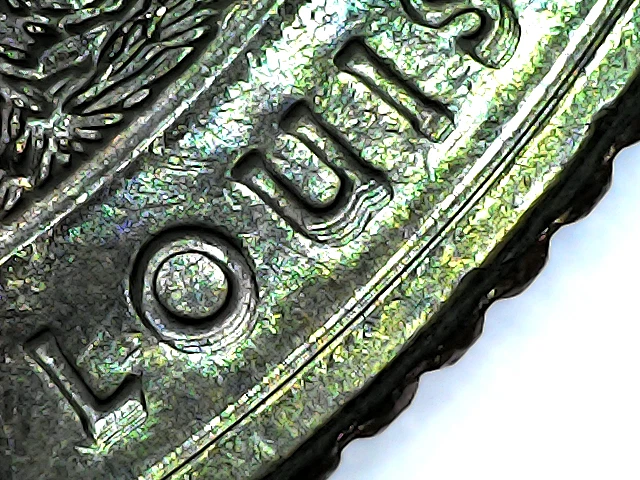 2015 d louisiana quarter ddr and toned - Image 2 of 4