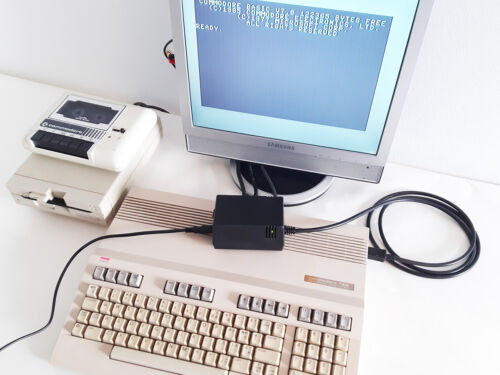 C128 PSU - COMMODORE 128 power supply - 30 Watt, LED, POWER SWITCH (US plug) - Picture 2 of 9