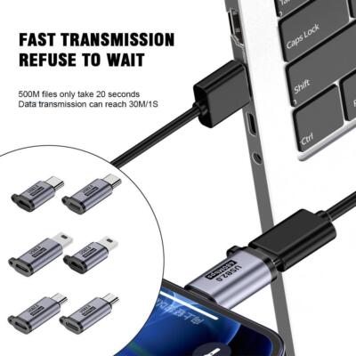 Usb-C To Micro USB Mini USB Adapter Type-C Female To Male Converter Usb  DE