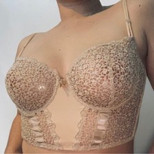 Vintage 1990s La Perla Lace Corset in pristine condition