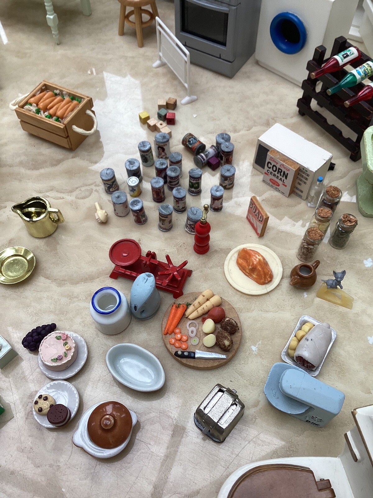 dolls house furniture bundle job lot eBay