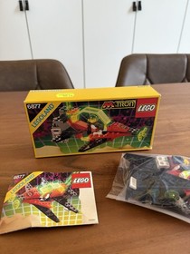 LEGO Space M-Tron 6877 Vector Detector Box, Instructions 1990