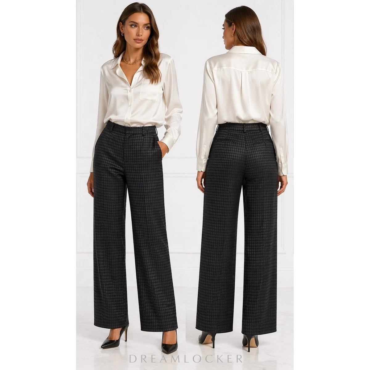 Armani Collezioni Wide-Leg Pants for Women | eBay