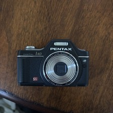 Pentax Optio I-10 Digital Camera Black Retro Compact, Stylish, Used
