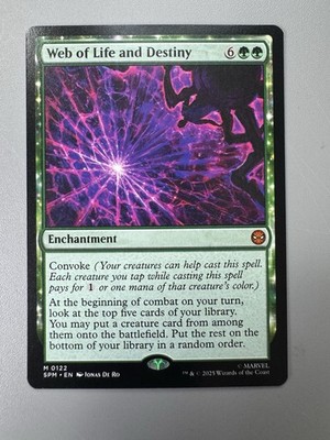 Web of Life and Destiny (122h | NM | Marvel's Spider-Man MTG (SPM)