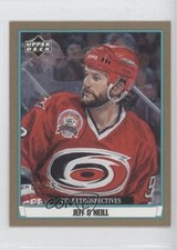 2002-03 Artistic Impressions UD Retrospectives Gold 5/25 Jeff O'Neill #R16 0c3