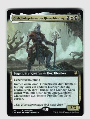 MTG - Orah, Skyclave Hierophant - *FOIL* - ZNR - Deutsch - EX