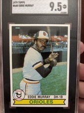 1979 Topps Eddie Murray 9.5 pop 1, Beautiful card 2nd year 