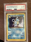 Pokémon TCG Dark Blastoise Holo Rare Card 3/82 PSA 6