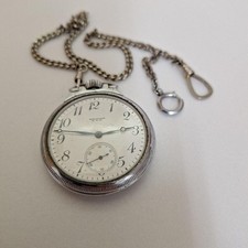 WALTHAM pocket watch with chain