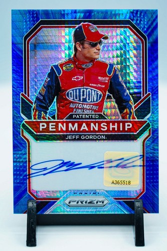 Jeff Gordon #PP-JG 2021 Panini Prizm Patented Penmanship card