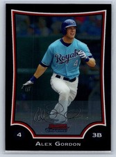2009 Bowman Chrome #134 Alex Gordon