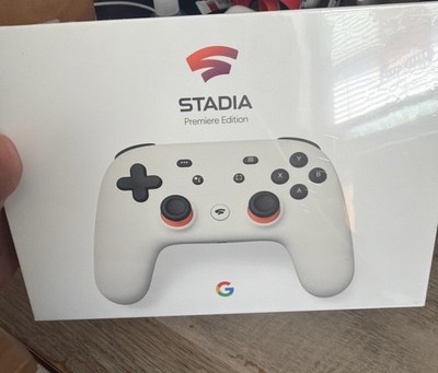 Google Stadia H2B Premiere Edition Controller White - Brand New