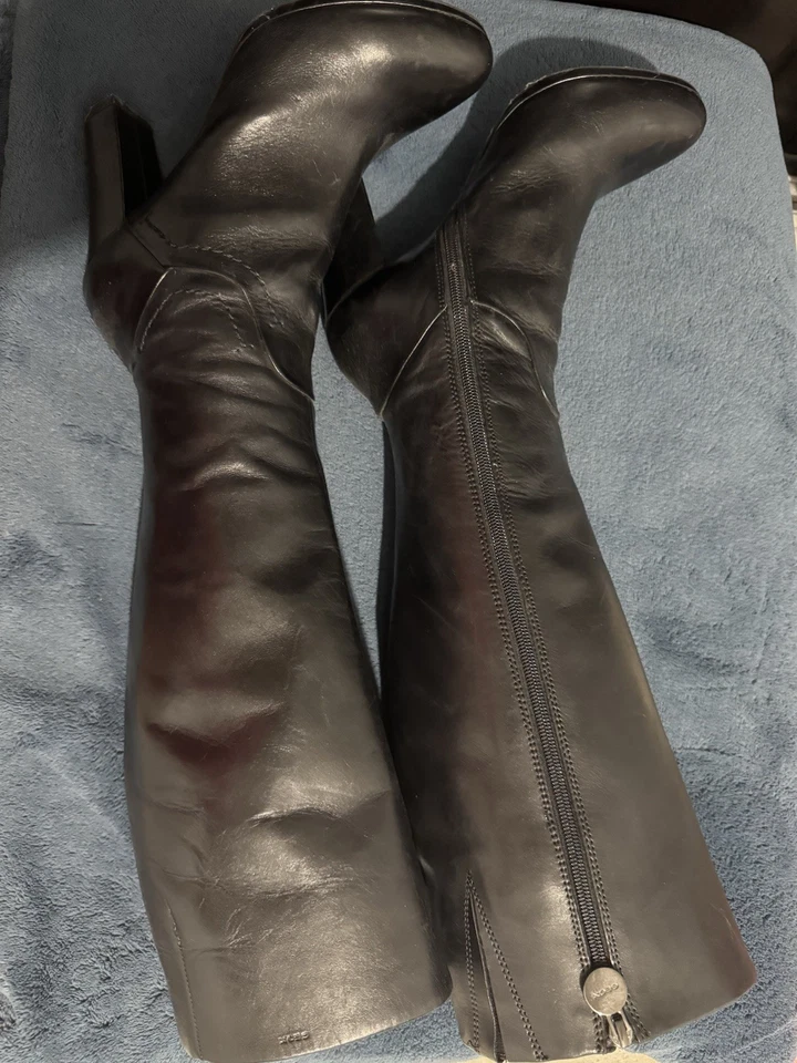 Botas de mujer talla 9 Geox charol italiano Foto 2 de 4