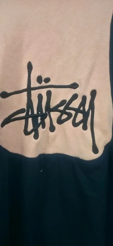 Stussy retro color block reworked sweat M image 4