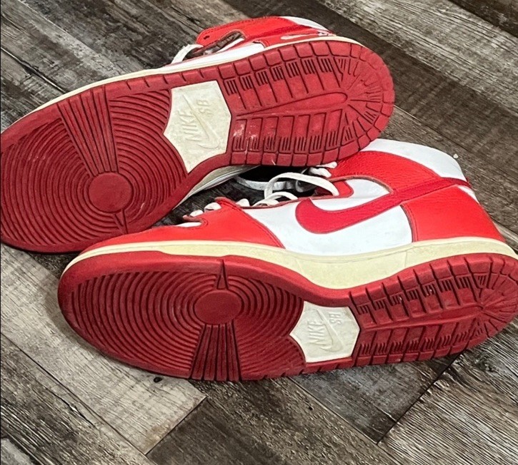 Nike SB Dunk High Future Court Red Men’s size 11 thumbnail 5