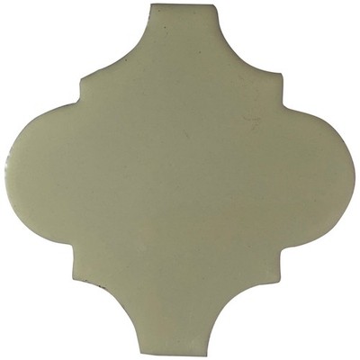 4x4 9 pcs Mexican White Mexican Arabesque Clay Tile Handmade Talavera Backsplash