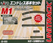 KATO N gauge M1 endless basic set master 1 20-850 model railroad rail set