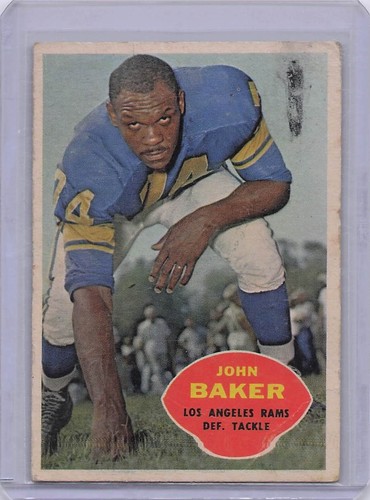 John Baker #70 1960 Topps card