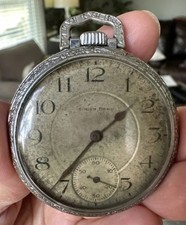 Antique 1922 South Bend Grade 209 16s 9j Case Pocket Watch