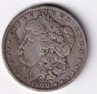 1900 P Morgan Silver Dollar 1$ Coin 90% Silver #959