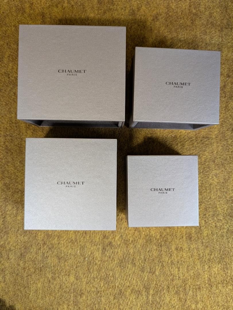 CHAUMET Empty Box Case Ring Necklace Jewelry Stor… - image 8