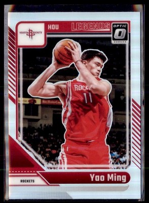 2024-25 Donruss Optic Basketball Silver Prizm Yao Ming Rockets 226