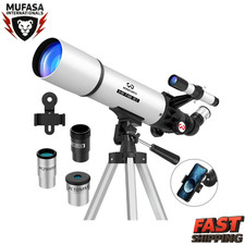 Telescope for Adults High Powered, 90mm Aperture 600mm Refractor Telescope