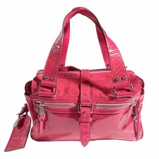 Mulberry Mabel Leather Bag, 402530 | Pink | Size: W:30cm × H:21cm x D:13cm