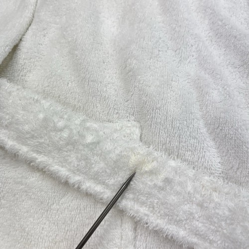 Polo Ralph Lauren White Terry Cloth Bath Robe One Size Cotton Bathrobe Pony - Picture 6 of 11