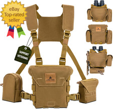 Waterproof Binocular Harness Chest Pack Lightweight Bino Harness with