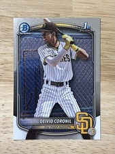 2025 Bowman Chrome - Deivid Coronil #BCP-173 (1st Bowman) PADRES