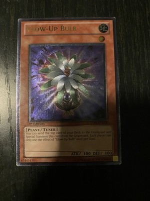 Yugioh Glow-Up Bulb STBL-EN018 1st Edition Ultimate Rare Lightly Played