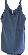 ELLE SPORT Woman's Tank Dress w/Built-in Shorts & Bra - Size XL