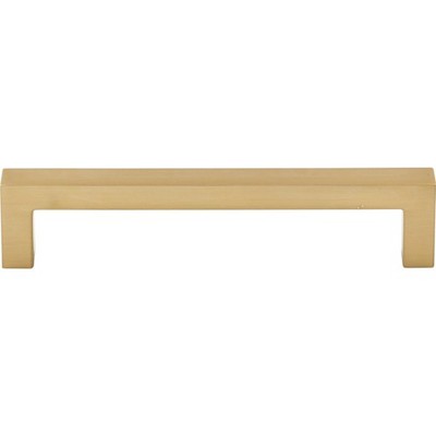 Top Knobs Square Bar 5 1/16'' CTC Cabinet Bar Pull Honey Bronze M2157