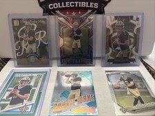 Tyler Shough 6 Card Rookie Football Lot New Orleans Saints