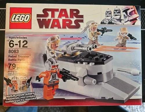 Lego 8083 Star Wars - Rebel Trooper Battle Pack - 100% Complete w/manual